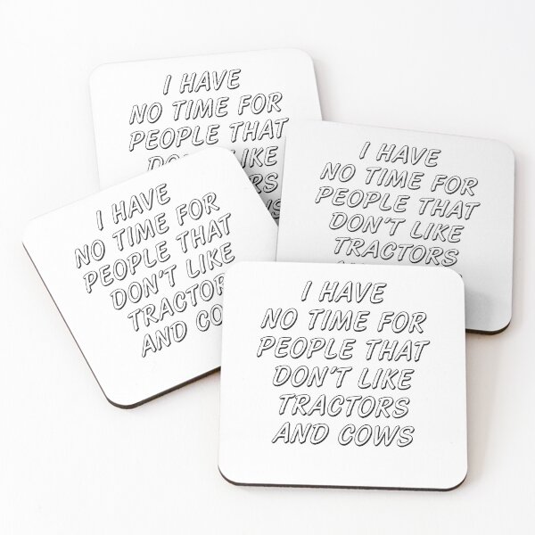 Item preview, No Time For People Who Don't Like Tractors & Cows designed and sold by BarrelLive.