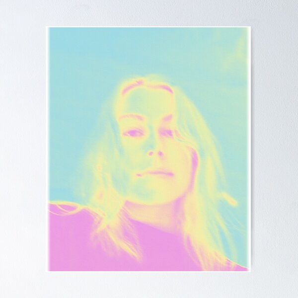 Item preview, Phoebe Bridgers Digital Pastel Artwork Design designed and sold by evachalisey.