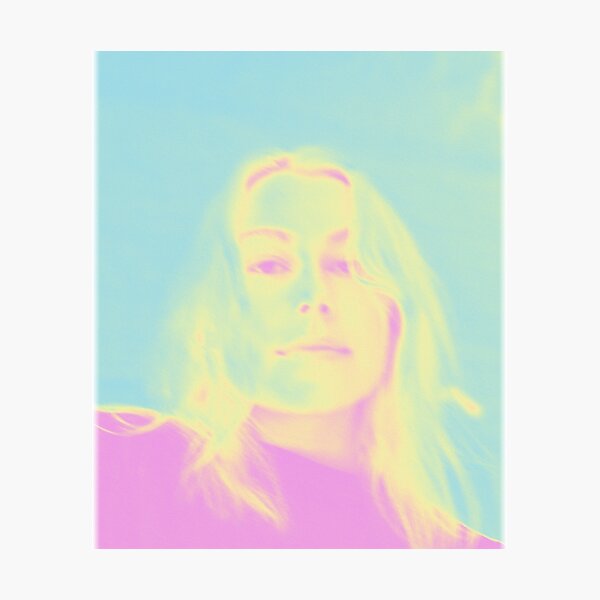 Item preview, Phoebe Bridgers Digital Pastel Artwork Design designed and sold by evachalisey.
