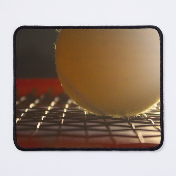 Item preview, US Open tennis ball on tennis racquet against a light designed and sold by EwanP123.