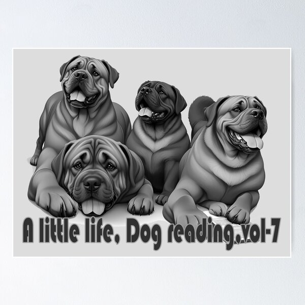 Item preview, A Little life, Dog reading, Vol-7 designed and sold by PornDesigns.