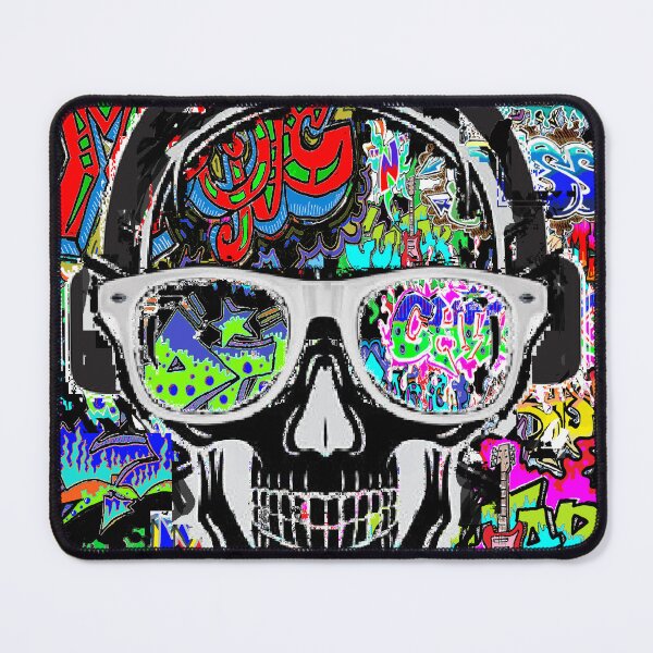 Item preview, Graffiti Rock Skull by LowEndGraphics designed and sold by LowEndGraphics.