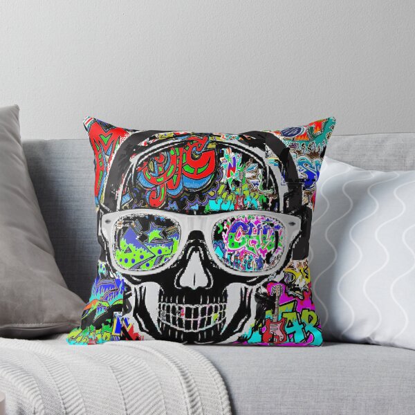 Item preview, Graffiti Rock Skull by LowEndGraphics designed and sold by LowEndGraphics.