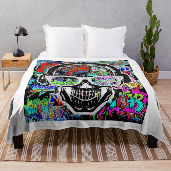 Item preview, Graffiti Rock Skull by LowEndGraphics designed and sold by LowEndGraphics.