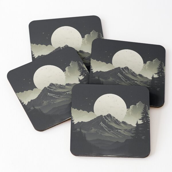 Item preview, Rocky Mountain National Park minimalistic art designed and sold by ArtFusion-Shop.