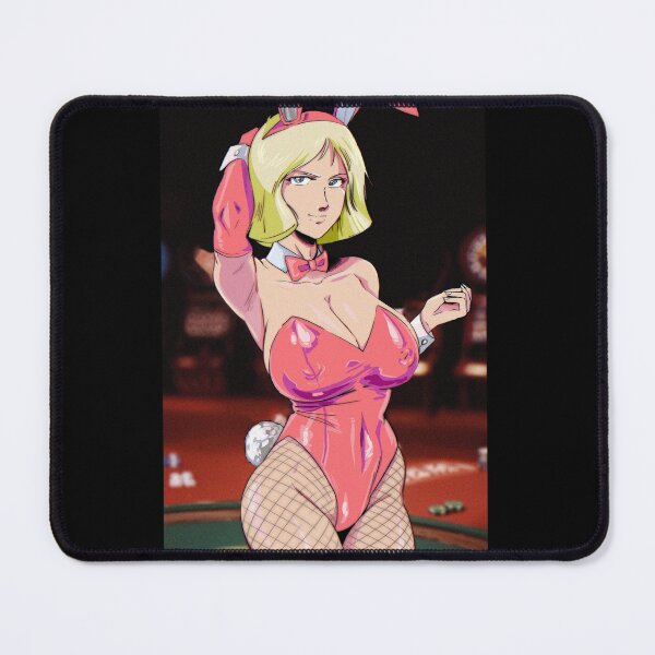 Item preview, Sayla Mass Bunny Girl Retro Anime Mobile Suit Gundam Cute Girl Merch designed and sold by MadAnglerPress.