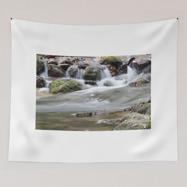 Item preview, creek with rocks spring scene designed and sold by goceris.