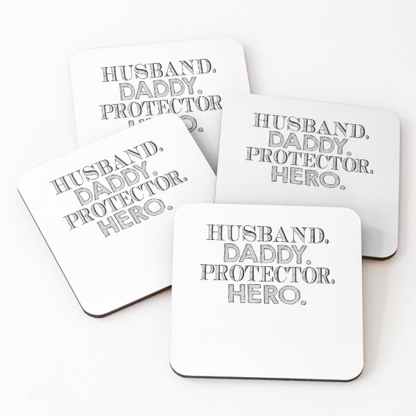 Item preview, Husband Daddy Protector Hero: The Four Pillars of Fatherhood designed and sold by BarrelLive.