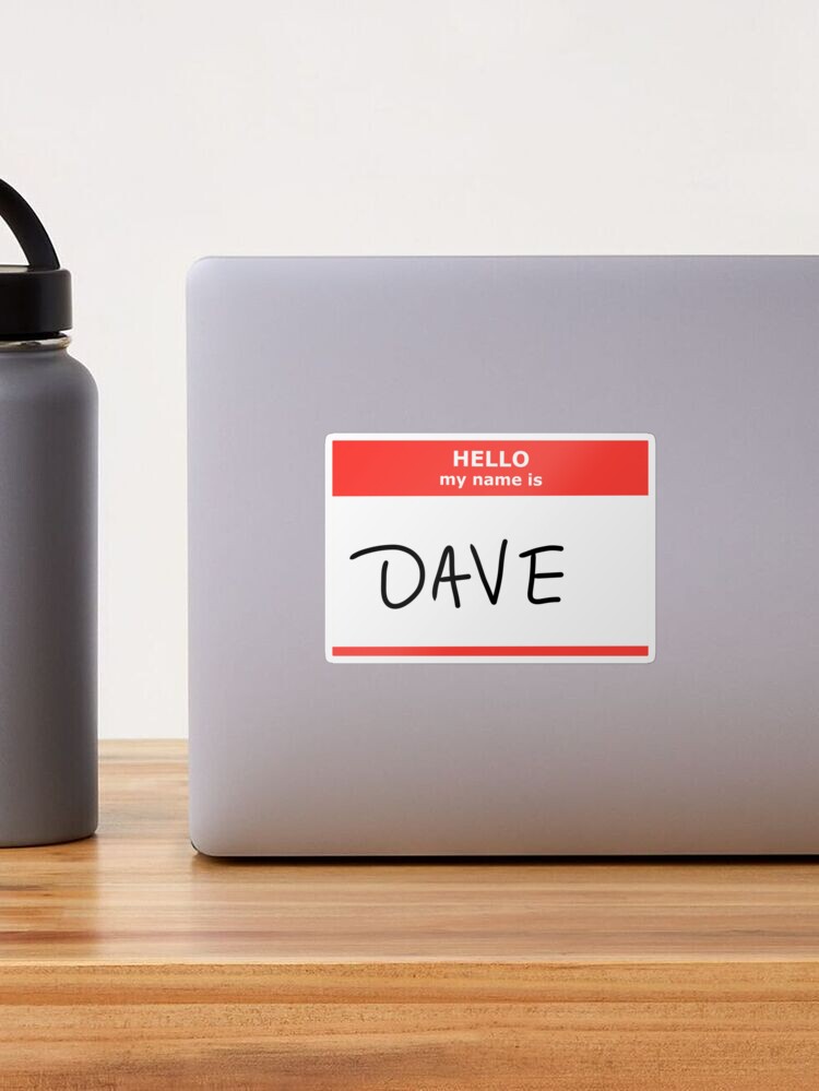 My Name is Dave on the App Store