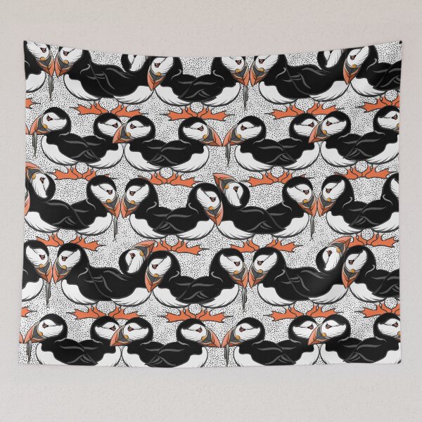 Item preview, Cuddling Puffins designed and sold by L Diane Johnson.