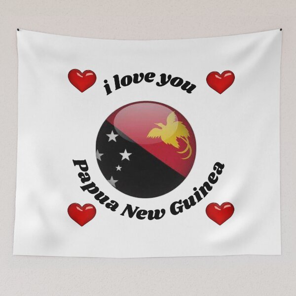 Item preview, flag papua new guinea designed and sold by CARANIACLS.