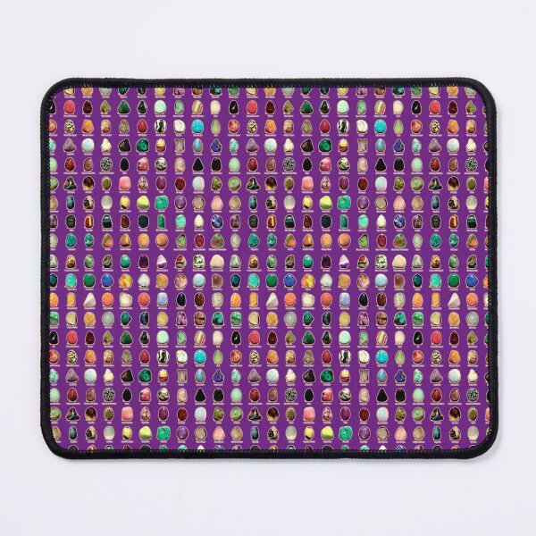Item preview, Healing Crystals and Gemstones. Purple version. HIGH DEFINITION designed and sold by MINDTHECHERRY.