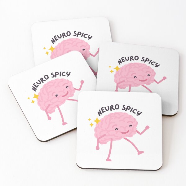 Item preview, Neuro Spicy Brain (Neurodivergent) designed and sold by mydoodlesateme.