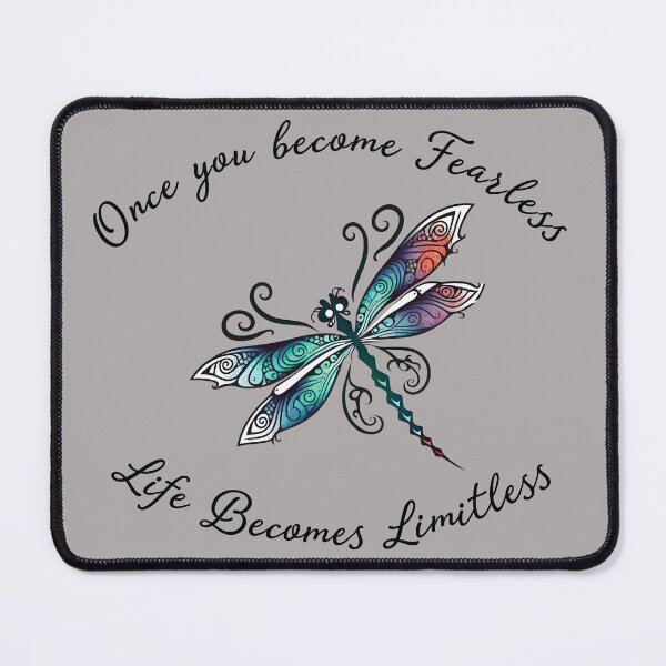 Item preview, Dragonfly - Fearless Living  designed and sold by ShopAlphaOmega.