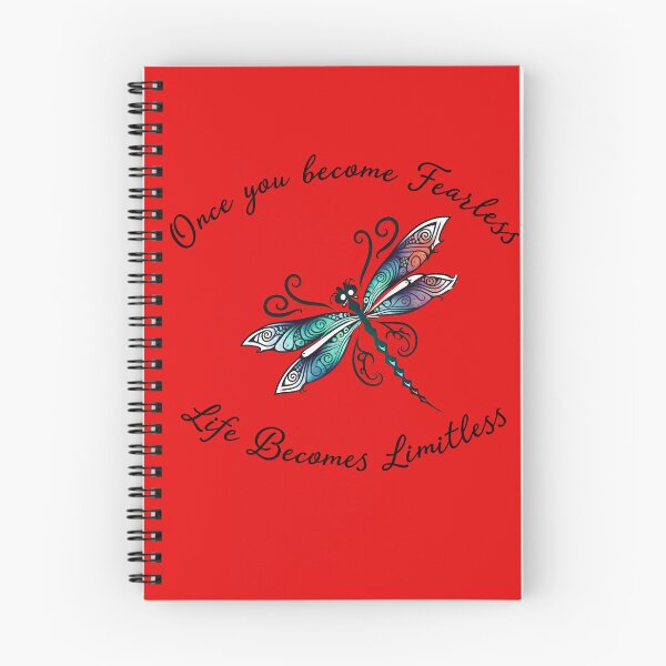 Item preview, Dragonfly - Fearless Living  designed and sold by ShopAlphaOmega.