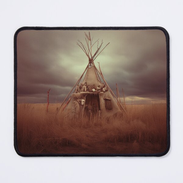 Item preview, Martian Warriors Teepee w Trophies designed and sold by Peter LOPEZ.