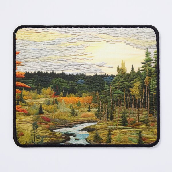 Item preview, Algonquin Park in the Autumn Embroidered designed and sold by YourGrowth.