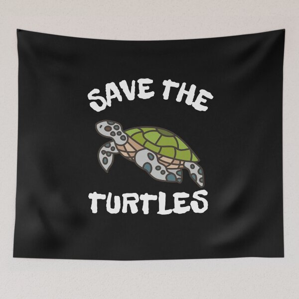 Item preview, Save the turtles designed and sold by WickyWildLife.