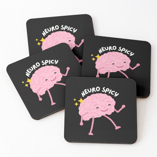 Item preview, Neuro Spicy Brain (Neurodivergent) designed and sold by mydoodlesateme.