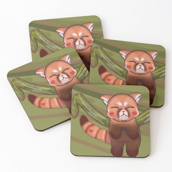 Item preview, Cutesy Red Panda Hanging Out designed and sold by k8kre8s.