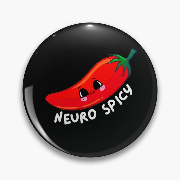 Item preview, Neuro Spicy Chilli (Neurodivergent) designed and sold by mydoodlesateme.