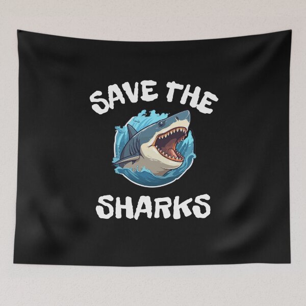 Item preview, Save the sharks designed and sold by WickyWildLife.