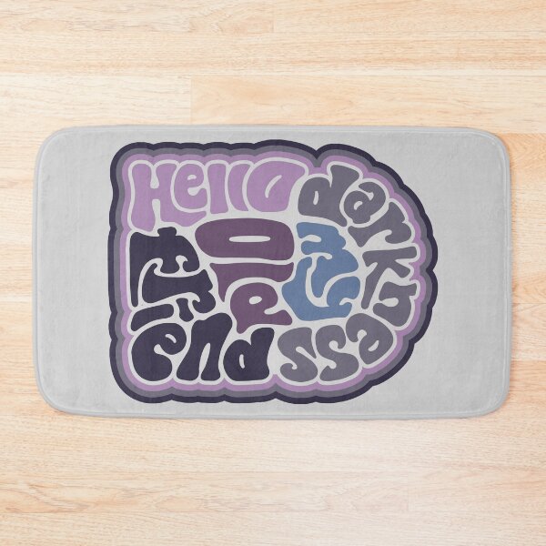 Item preview, Hello Darkness Word Art designed and sold by Unhinged Heather.