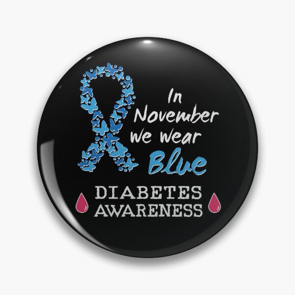 Artikelvorschau, Im November wir tragen wir blau, Diabetes Awareness entworfen und verkauft von HandicraftArt.