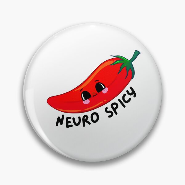 Item preview, Neuro Spicy Chilli (Neurodivergent) designed and sold by mydoodlesateme.