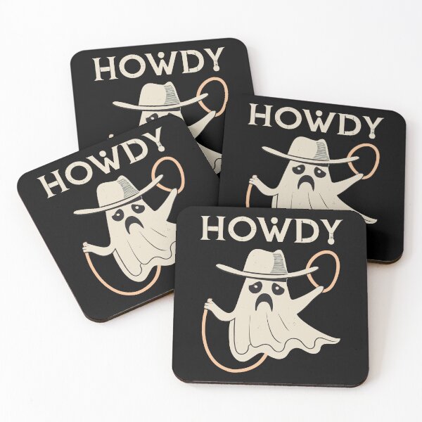 Item preview, Howdy Ghost || Cute Halloween || Sad Ghost designed and sold by Motys.
