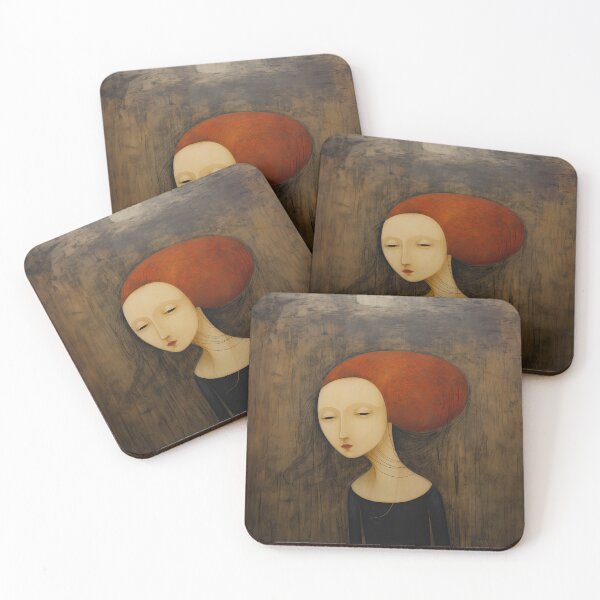 Item preview, Ginger Haired Woman Portrait designed and sold by YoPedro.