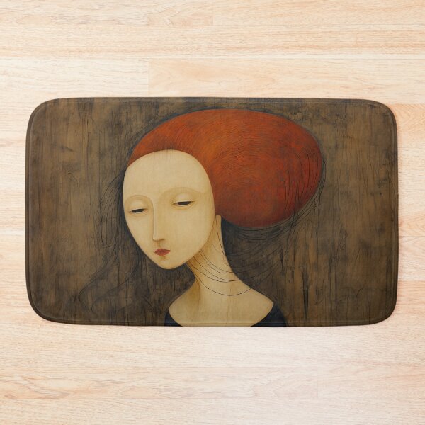 Item preview, Ginger Haired Woman Portrait designed and sold by YoPedro.