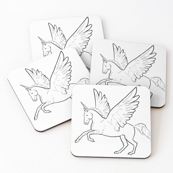 Artikelvorschau, Einhorn + Pegasus = Alicorn! entworfen und verkauft von Elizabeth's Music & Arts.