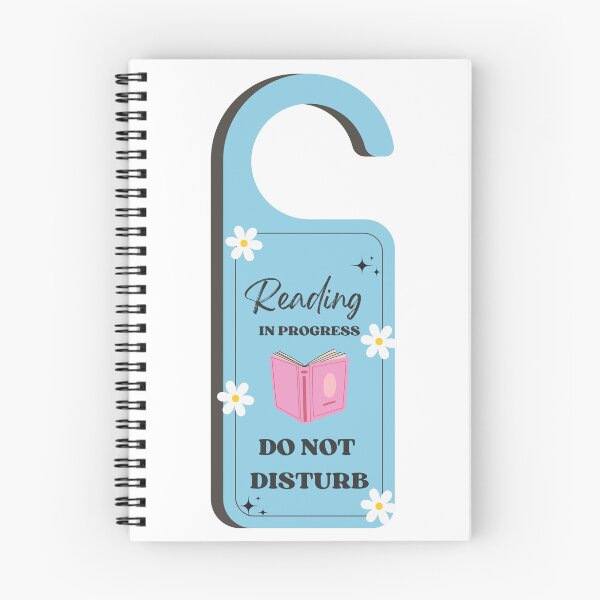 Item preview, Reading in Progress Do Not Disturb designed and sold by ChapterChums.
