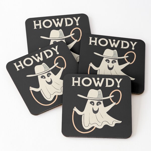 Item preview, Howdy Ghost || Cute Halloween || Happy Ghost designed and sold by Motys.