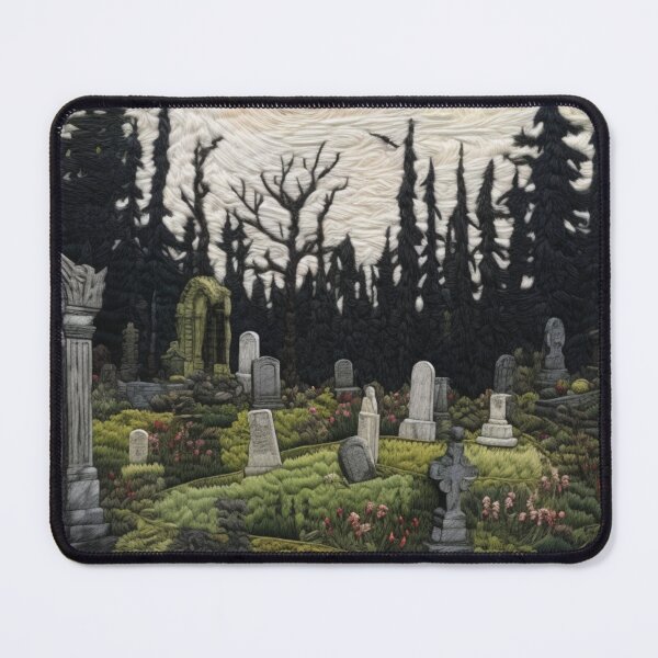 Item preview, Cementery Embroidered designed and sold by YourGrowth.
