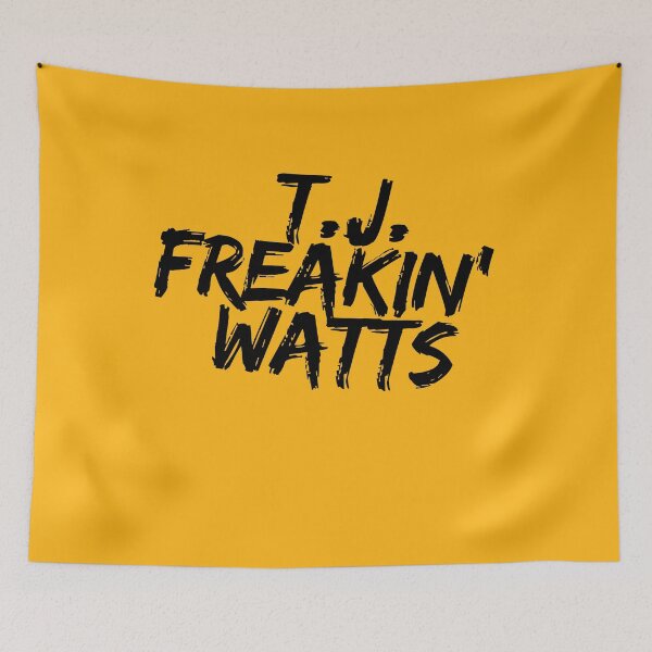 Item preview, T.J. Freakin' Watts, Pittsburgh Steelers designed and sold by RiffRaffGraffix.