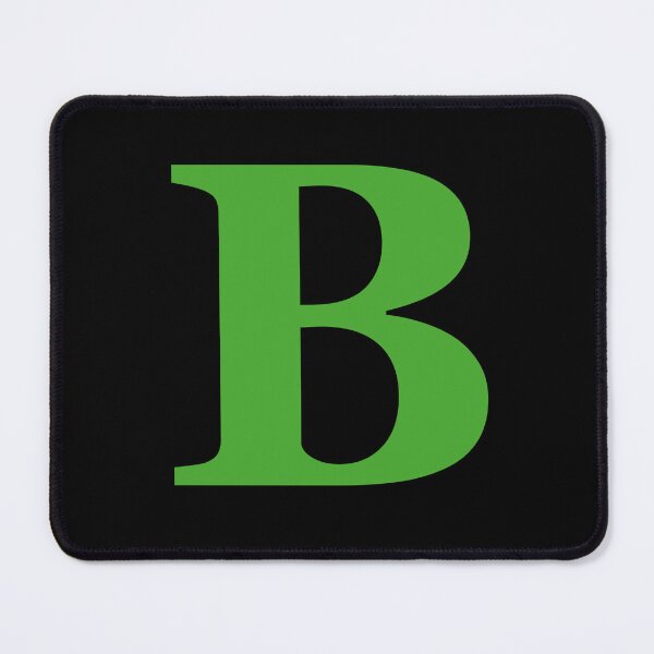 Item preview, Green B designed and sold by Bobo-Print.