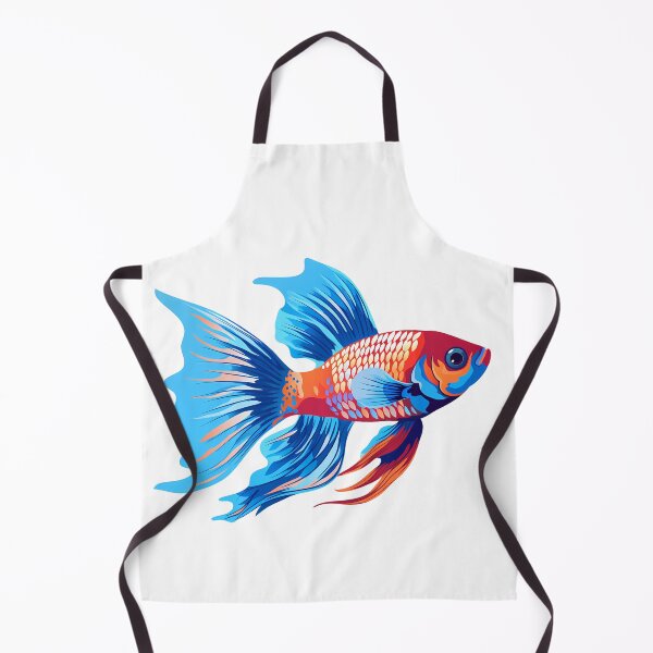 Artikelvorschau, Pop-Art-Betta-Fisch entworfen und verkauft von SchorlCraft.