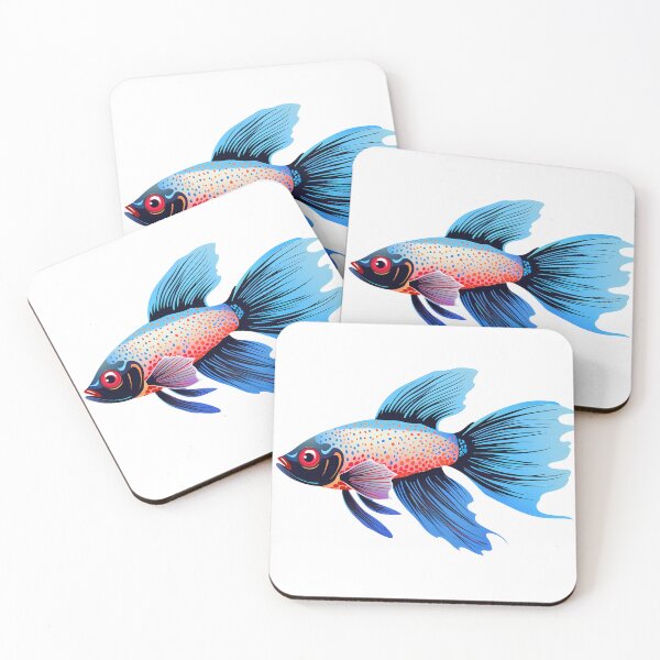 Item preview, Pop Art Betta Fish designed and sold by SchorlCraft.