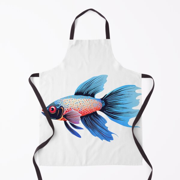 Artikelvorschau, Pop-Art-Betta-Fisch entworfen und verkauft von SchorlCraft.