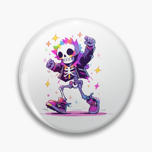 Item preview, Boney Boogie: Skeleton's Spectrum Shimmy designed and sold by KaleidoKiosk.