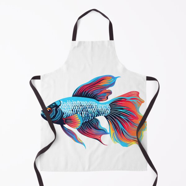 Artikelvorschau, Pop-Art-Betta-Fisch entworfen und verkauft von SchorlCraft.