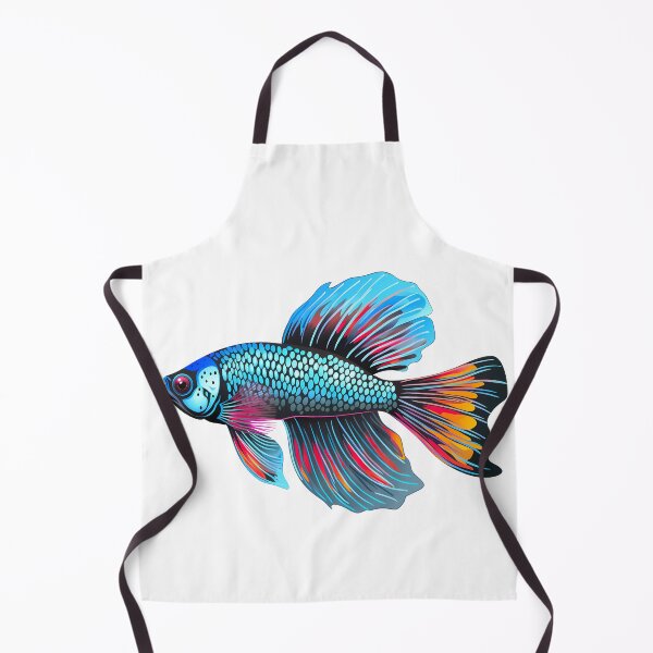 Artikelvorschau, Pop-Art-Betta-Fisch entworfen und verkauft von SchorlCraft.