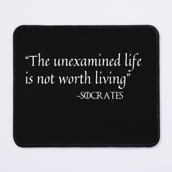 Item preview, SOCRATES Quote Philosophic Design designed and sold by OurPhilosophy.
