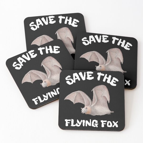 Item preview, Save the flying fox designed and sold by WickyWildLife.