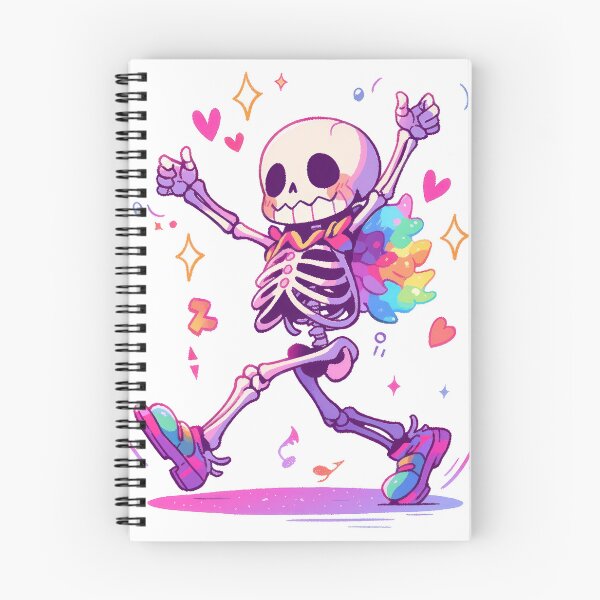 Item preview, Boney Boogie: Skeleton's Spectrum Shimmy designed and sold by KaleidoKiosk.