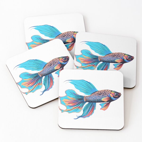 Item preview, Pop Art Betta Fish designed and sold by SchorlCraft.