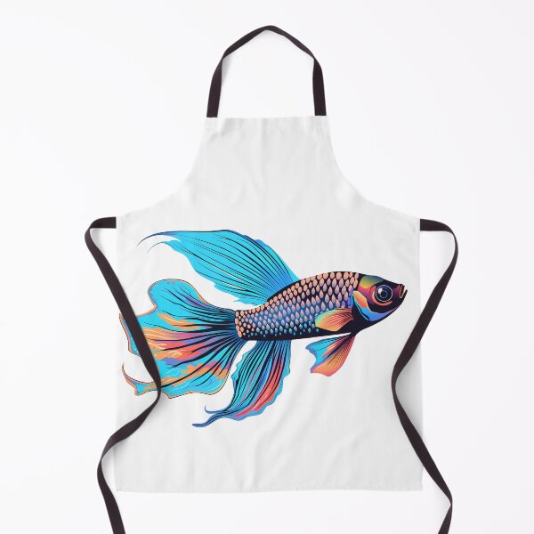 Artikelvorschau, Pop-Art-Betta-Fisch entworfen und verkauft von SchorlCraft.