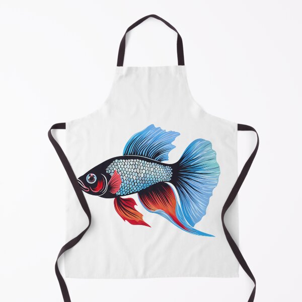 Artikelvorschau, Pop-Art-Betta-Fisch entworfen und verkauft von SchorlCraft.